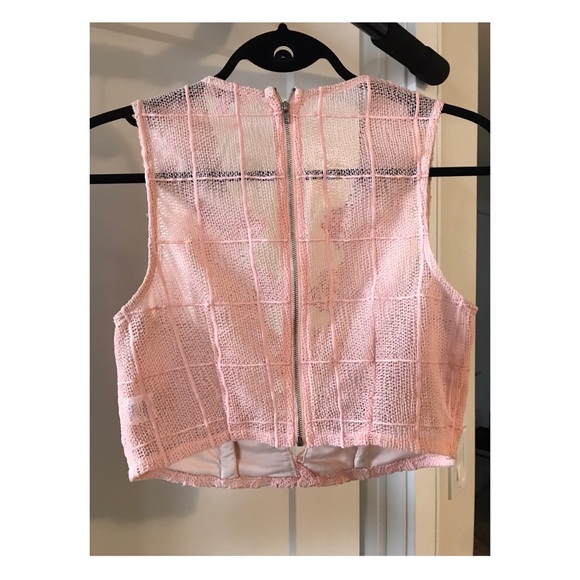 Pink lace 2 piece - Picture 2 of 4